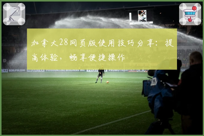 加拿大28网页版使用技巧分享：提高体验，畅享便捷操作